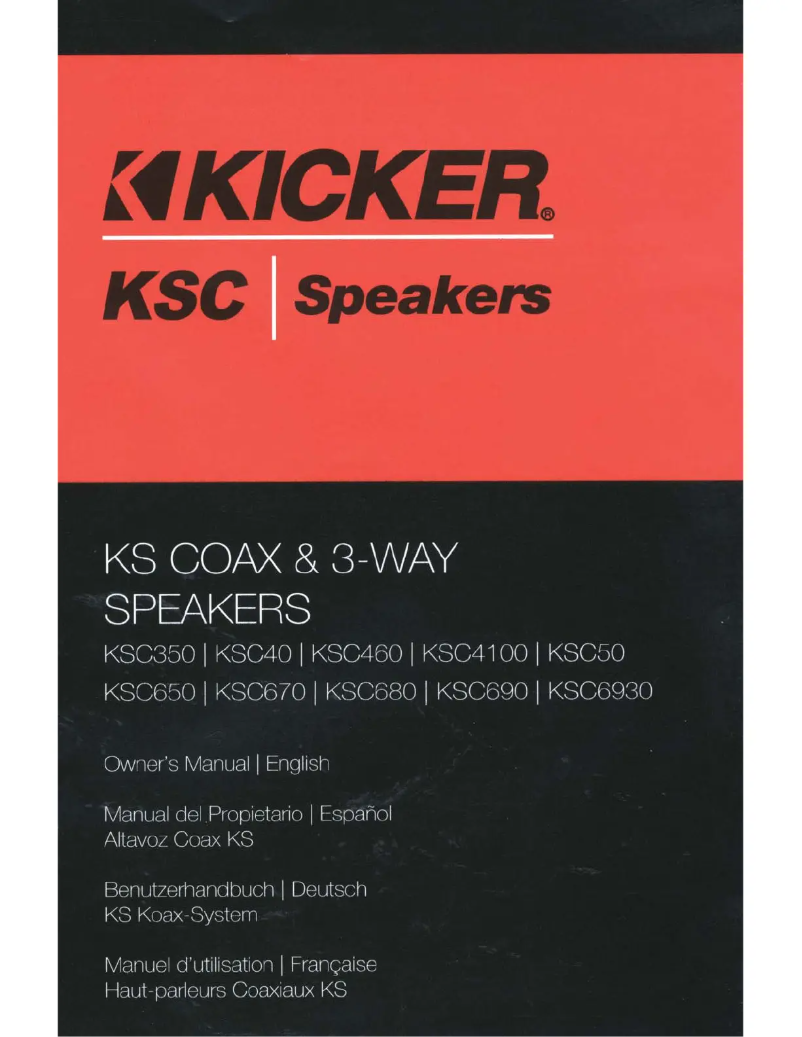 Image de la première page du manuel de l'appareil 44KSC504