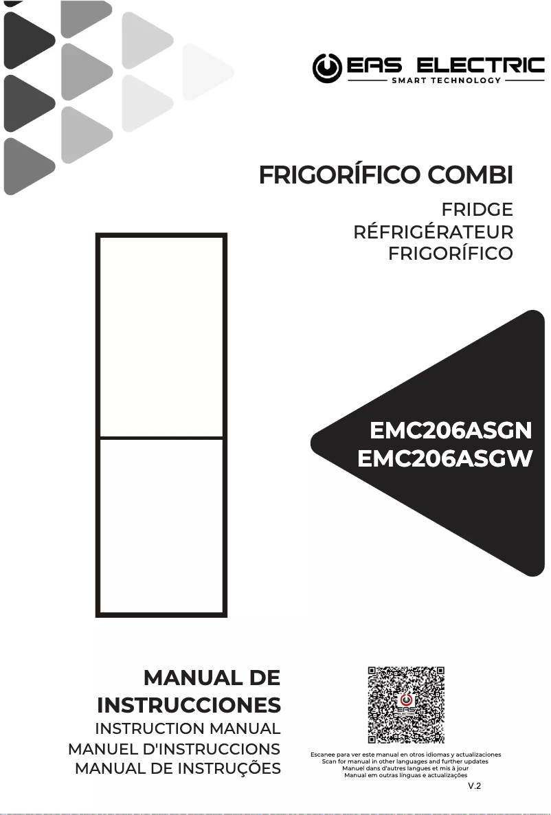 First page image of the manual for EMC206ASGW