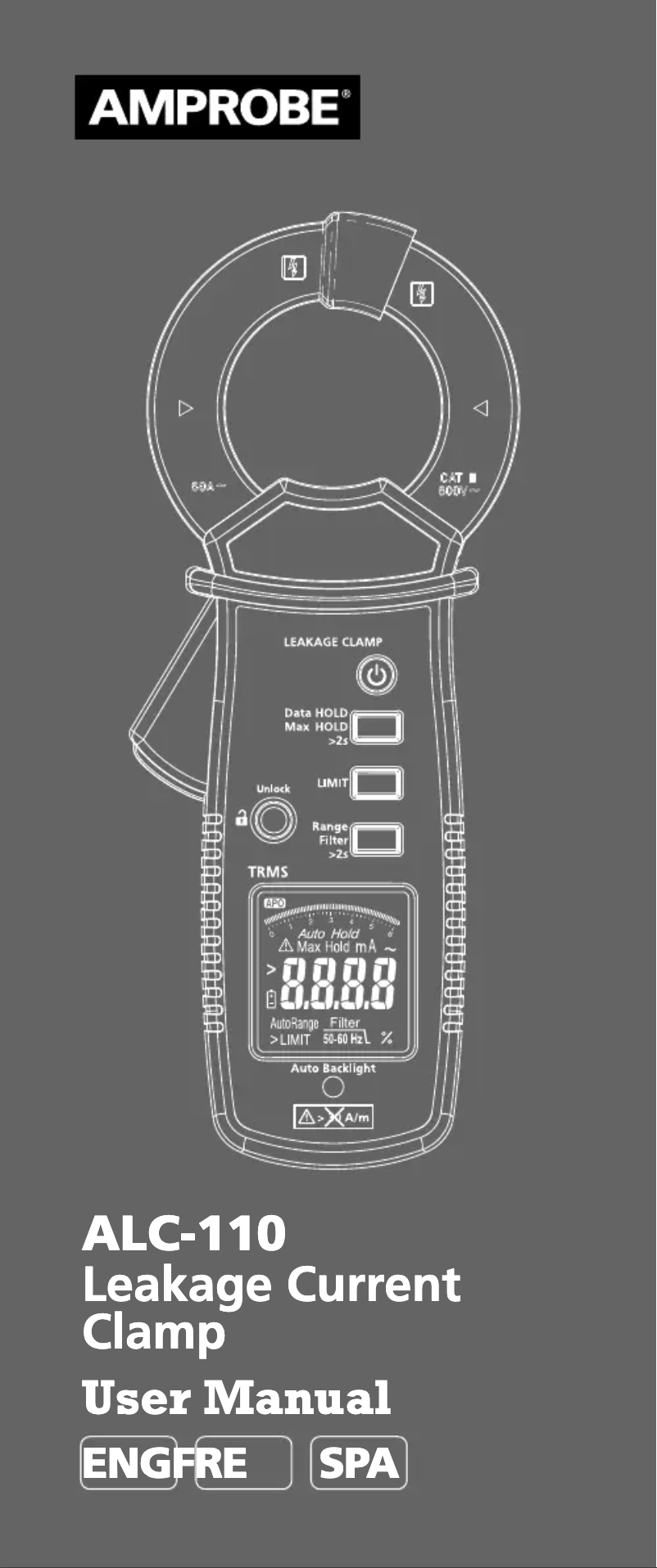 First page image of the manual for ALC-110