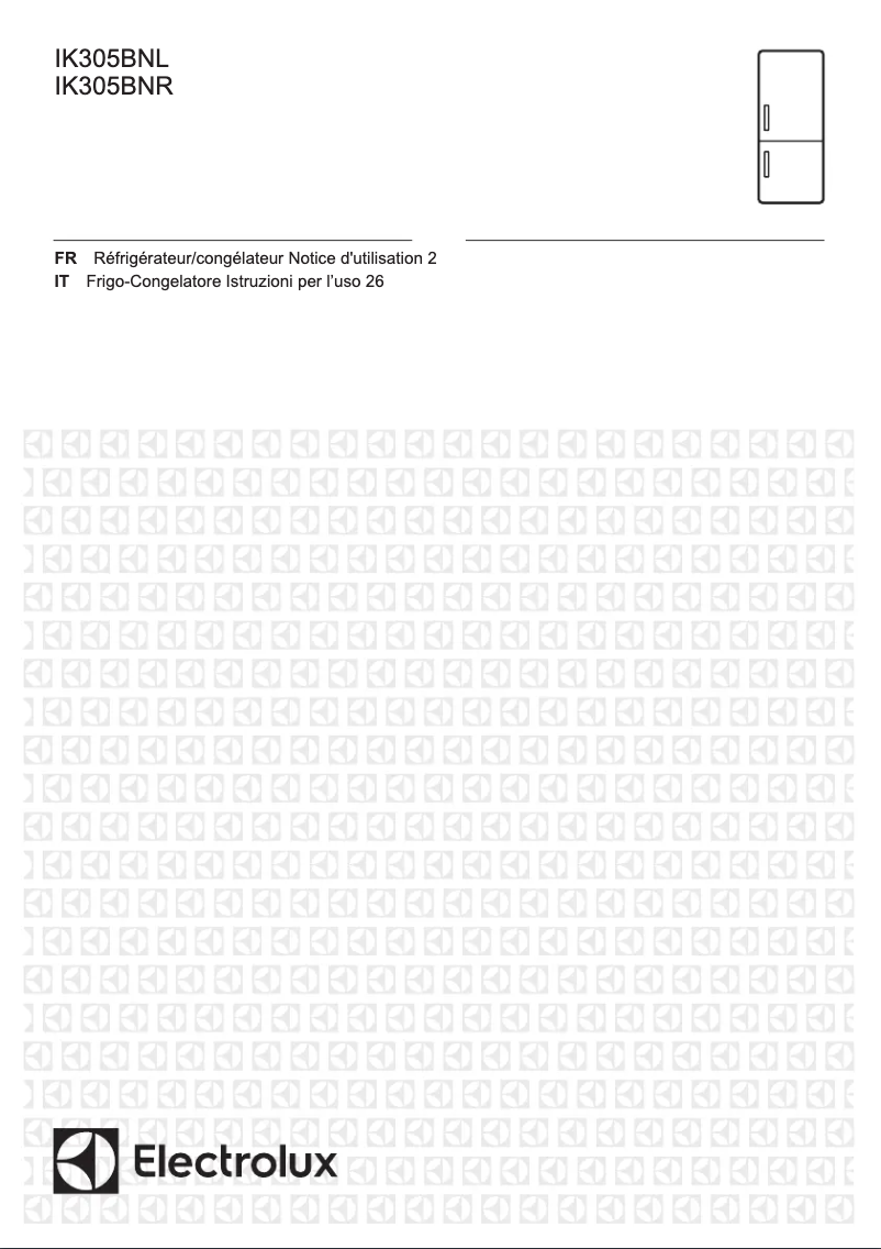 First page image of the manual for IK305BNL