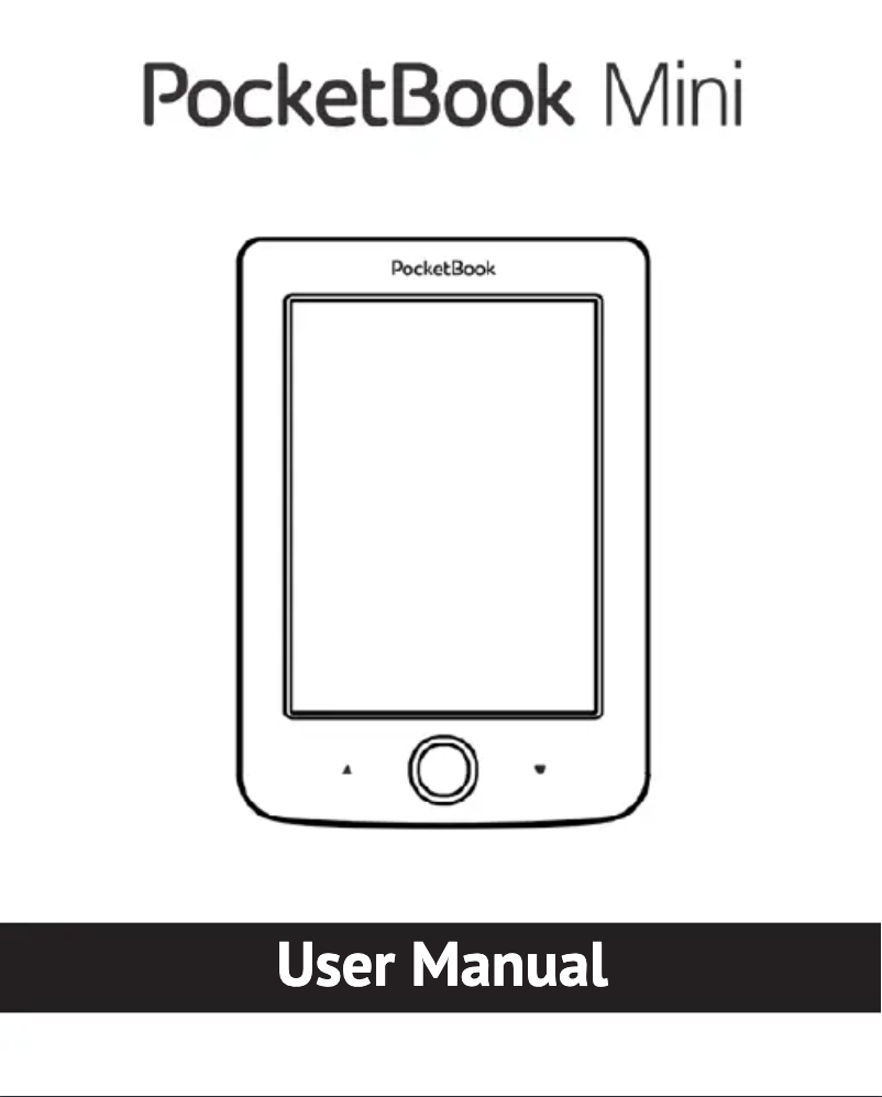 Page 1 of the manual User Manual PocketBook Mini
