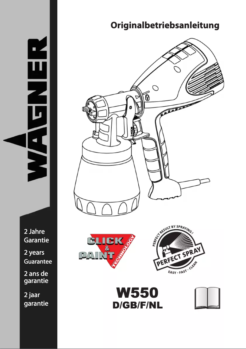 First page image of the manual for W 550
