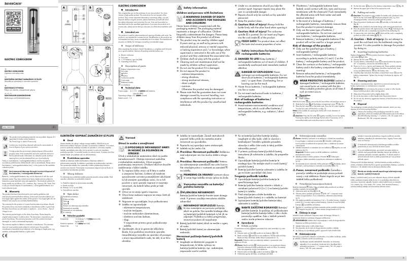 First page image of the manual for IAN 305913