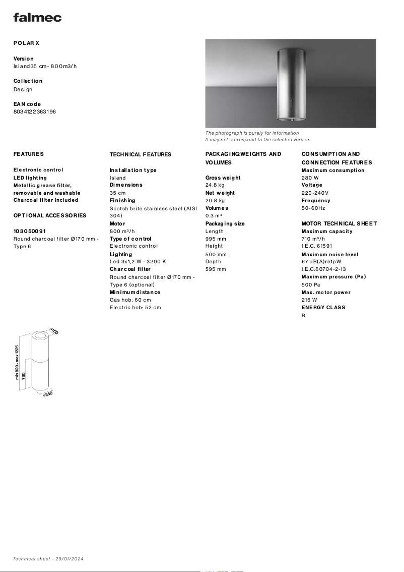 First page image of the manual for Polar X