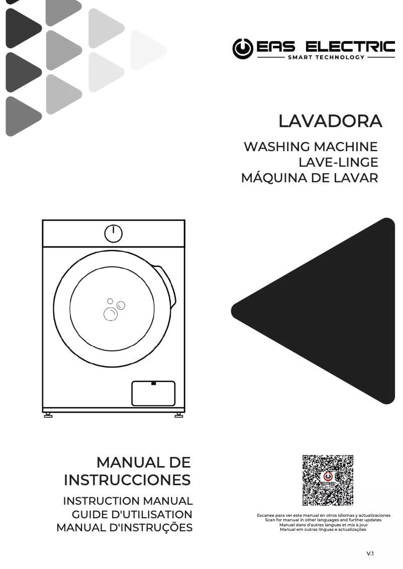 First page image of the manual for EMW70