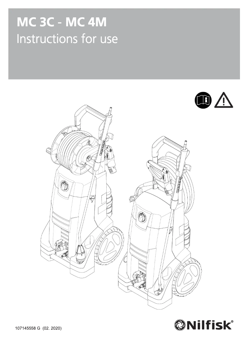 First page image of the manual for MC 3