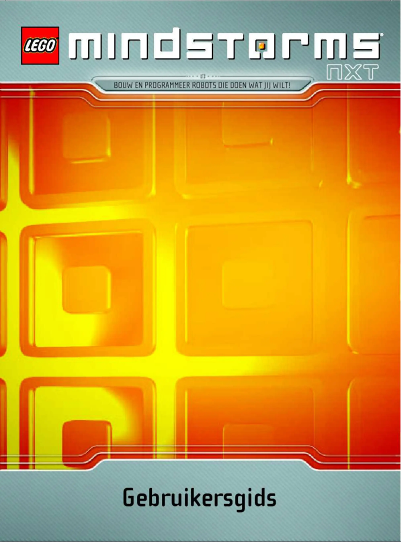 First page image of the manual for ® MINDSTORMS® NXT