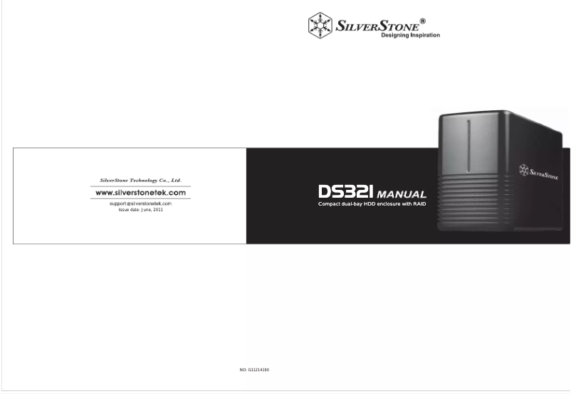 Image de la première page du manuel de l'appareil DS321