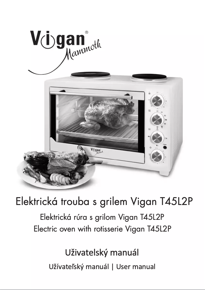 Page 1 of the manual User Manual Vigan Mammoth T45L2P