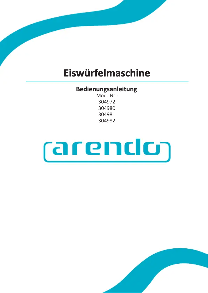 First page image of the manual for 304982