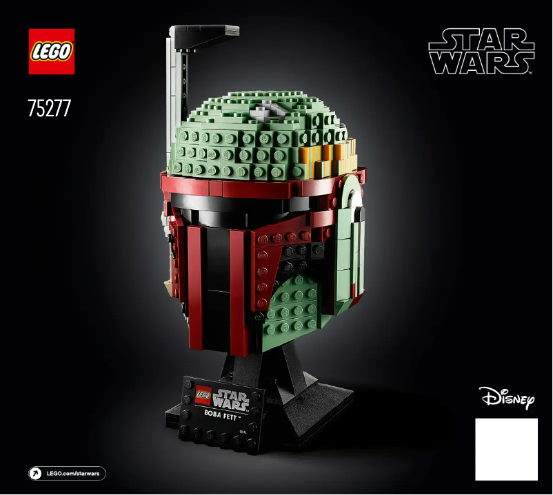 First page image of the manual for Star Wars 75277