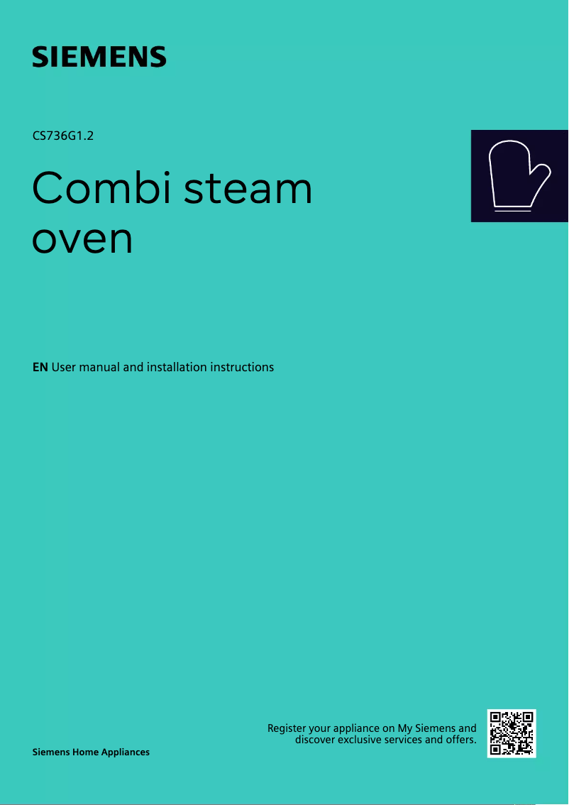 First page image of the manual for CS736G1B2