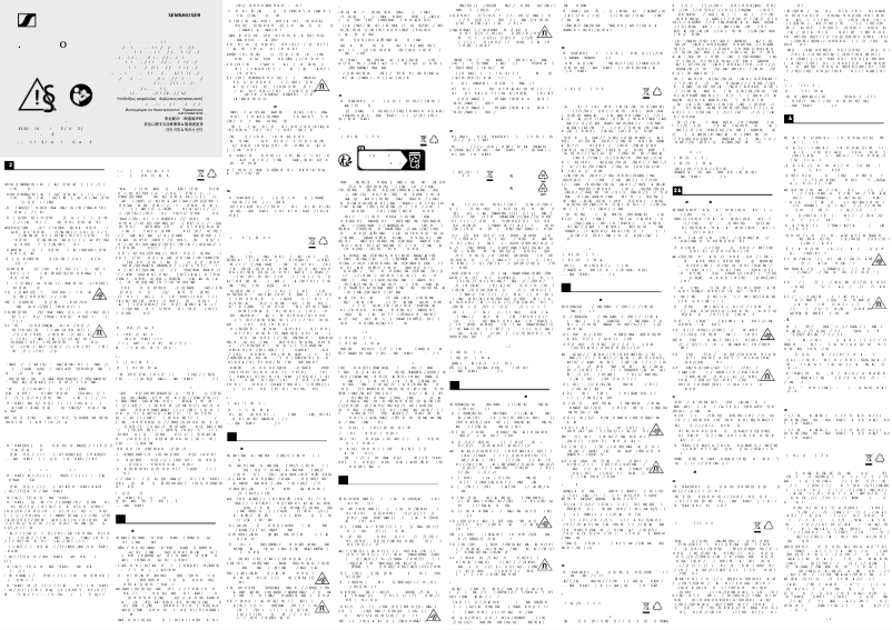 First page image of the manual for HD 26 PRO