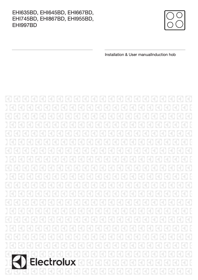 First page image of the manual for EHI635BD