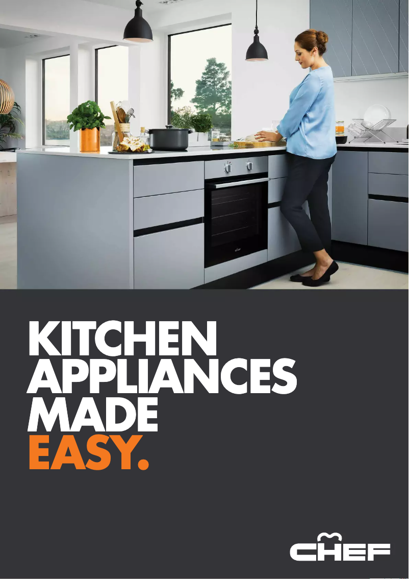 Page 1 of the manual Brochure Chef CHC642BB
