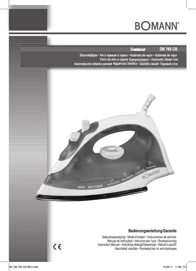 Page 1 of the manual User Manual Bomann CB 765 CB