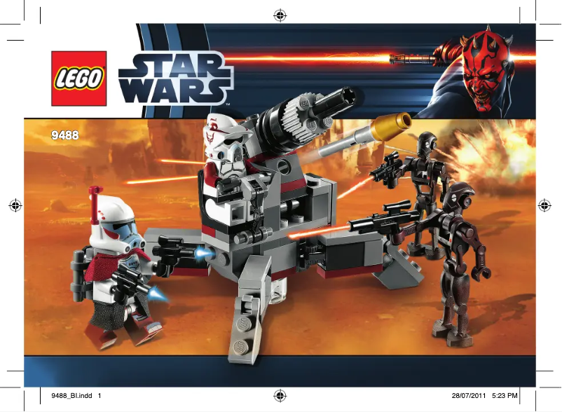 Page 1 of the manual User Manual Lego Elite Clone Trooper (TM) & Commando Droid (TM) B