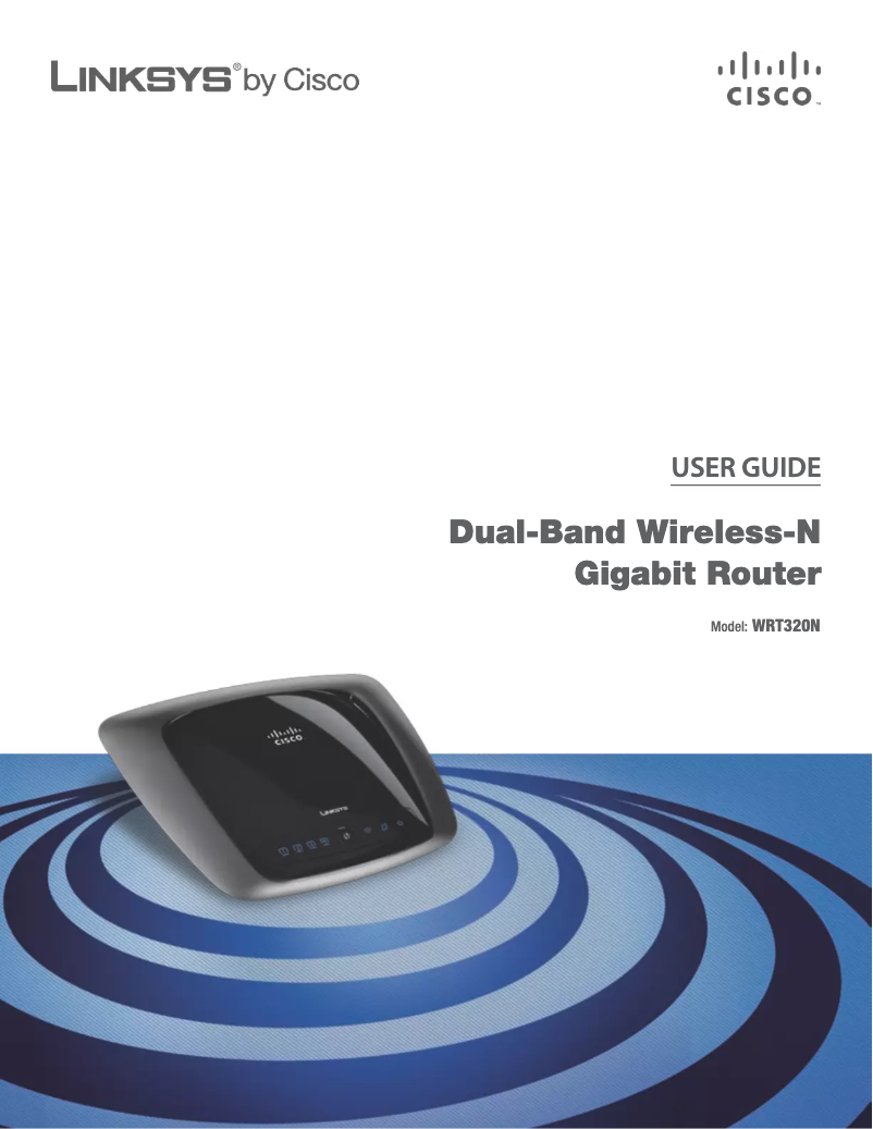 Page 1 of the manual User Manual Linksys WRT320N