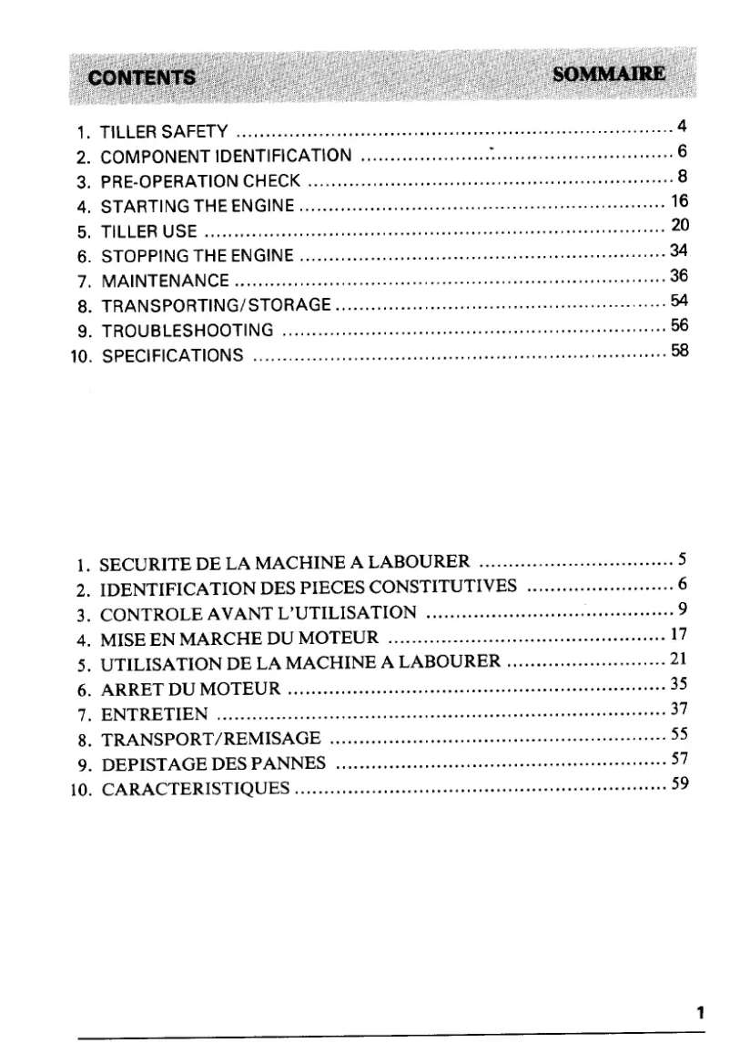Image de la première page du manuel de l'appareil F610