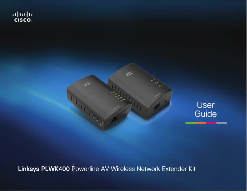 Page 1 de la notice Manuel utilisateur Cisco Linksys PLWK400