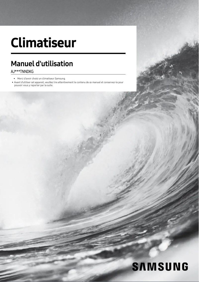 Page 1 of the manual User Manual Samsung AJ035TNNDKG/EU