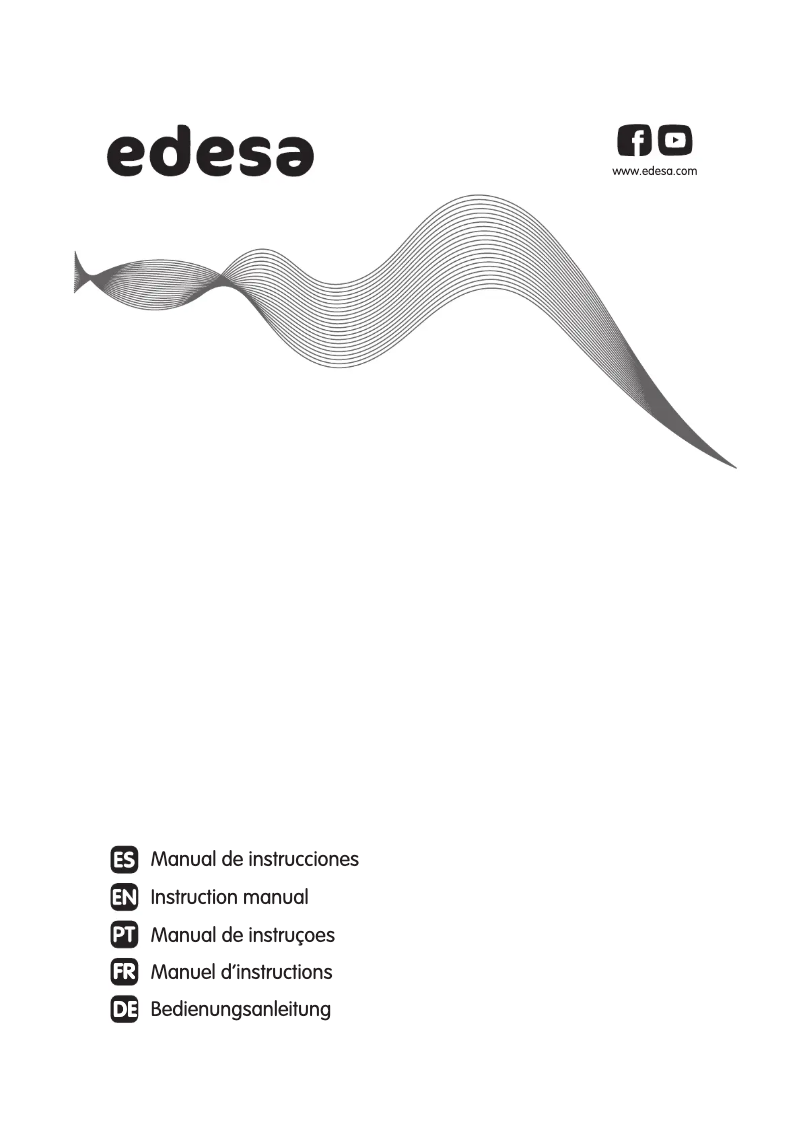 Page 1 of the manual User Manual Edesa EFS-0513 I