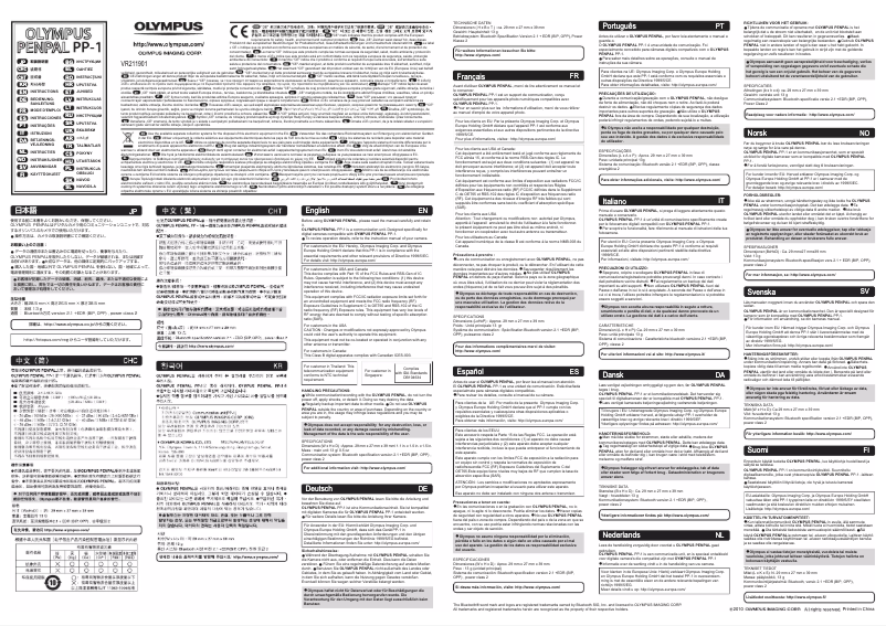 First page image of the manual for Penpal PP-1
