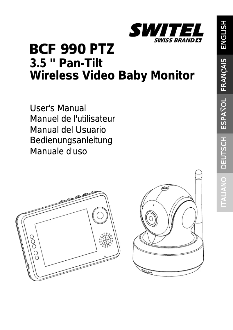 First page image of the manual for BCF990