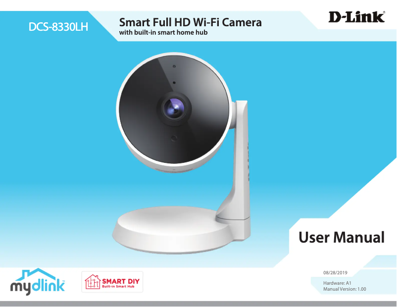 First page image of the manual for DCS-8330LH