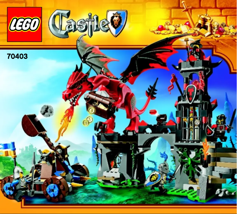 Page 1 of the manual User Manual Lego Castle 70403