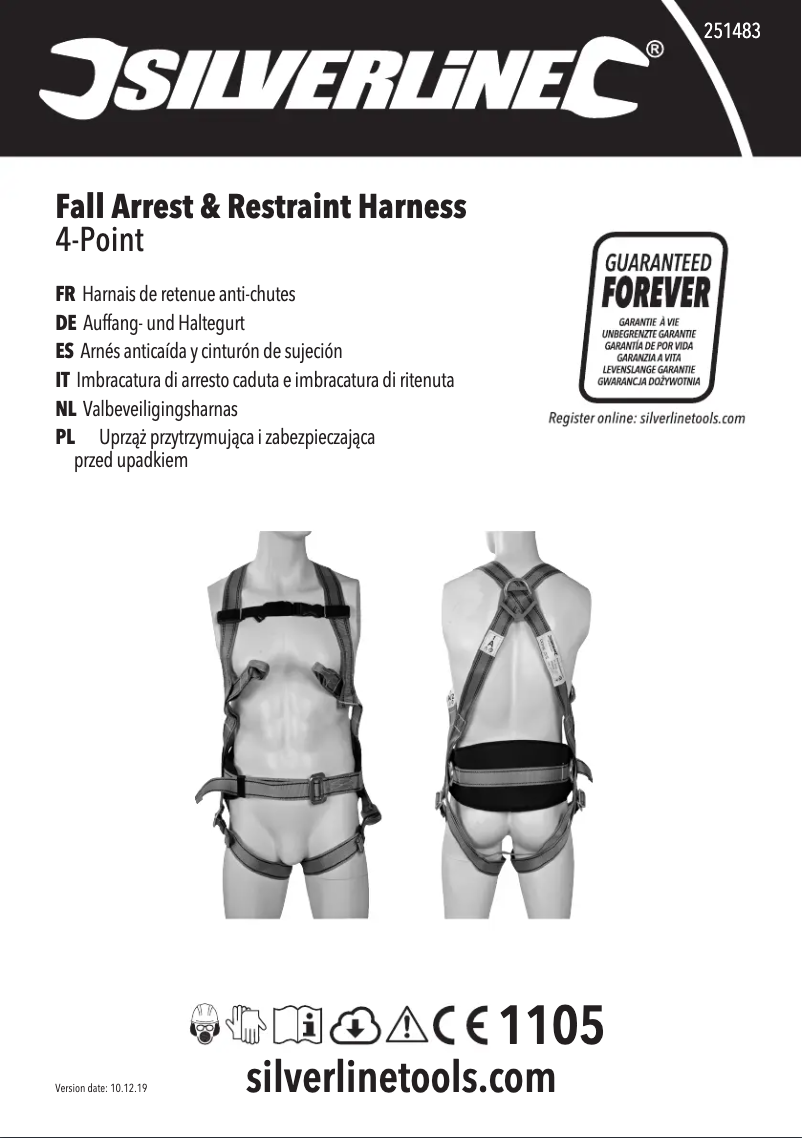 Page 1 of the manual User Manual Silverline 251483