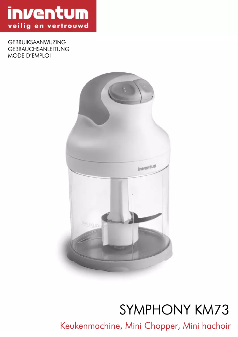 First page image of the manual for KM73