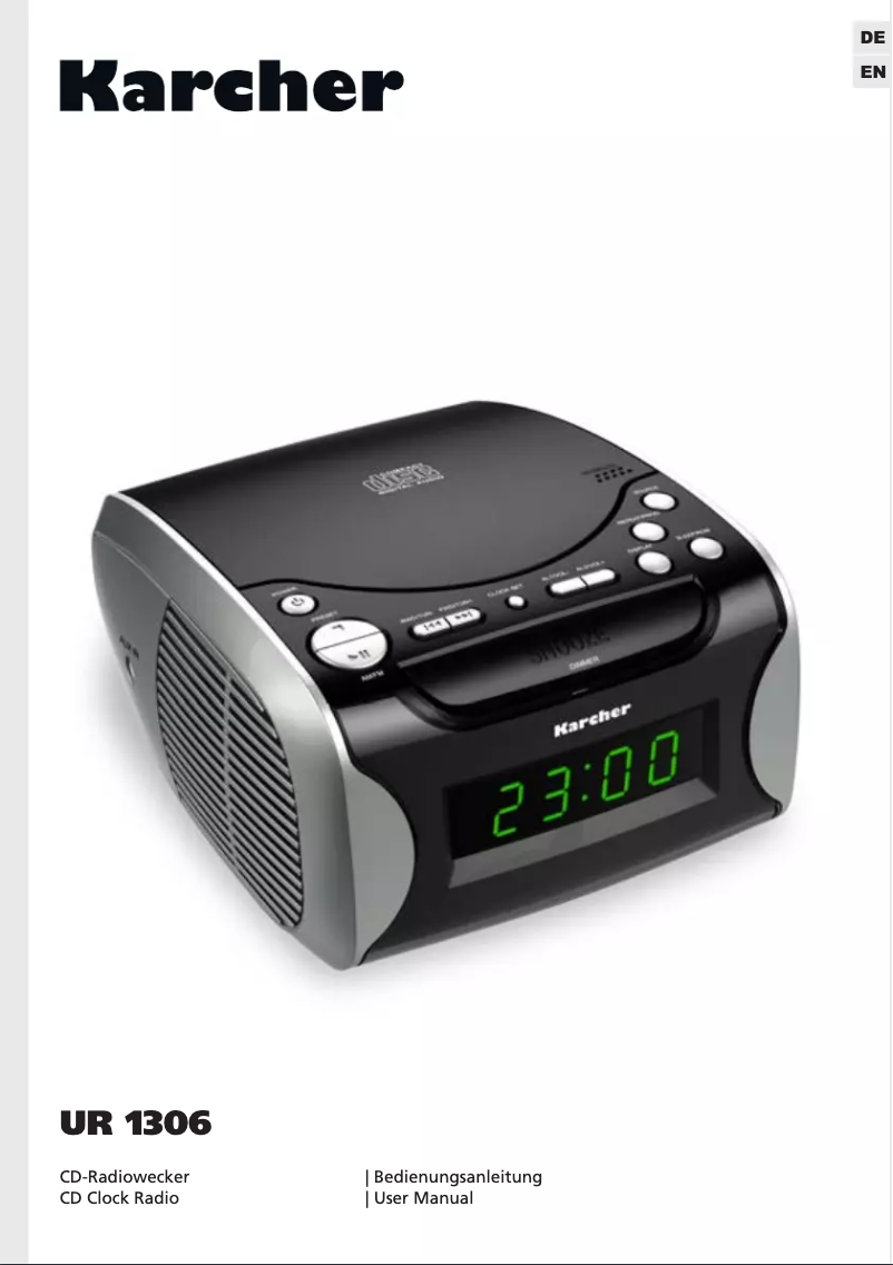 First page image of the manual for UR 1306