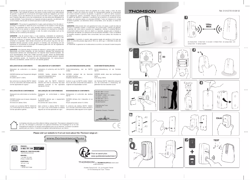 First page image of the manual for 513128