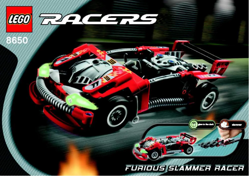 First page image of the manual for Furious Slammer Racer