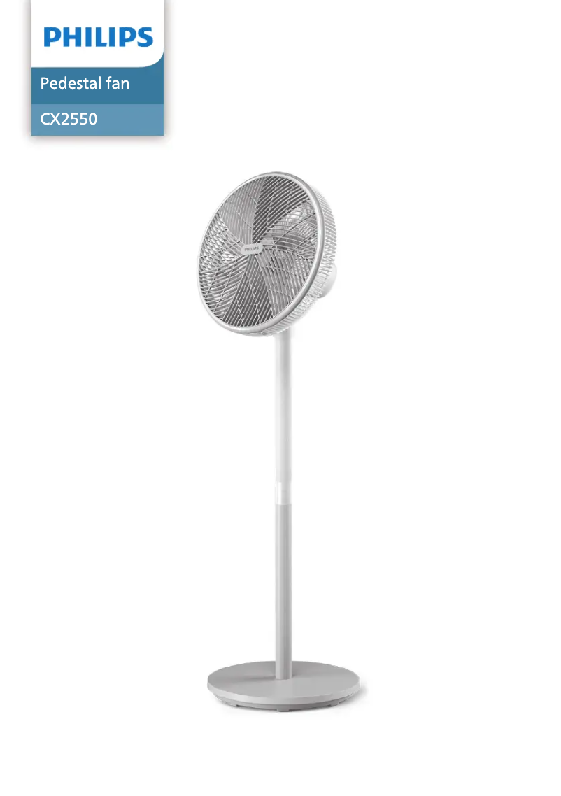 First page image of the manual for CX2550