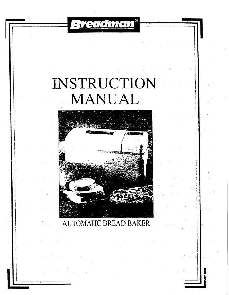 First page image of the manual for TR810