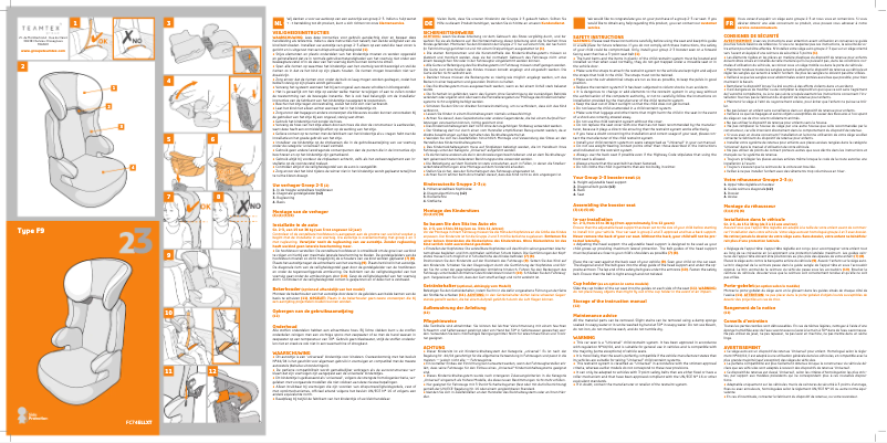 First page image of the manual for Befix First