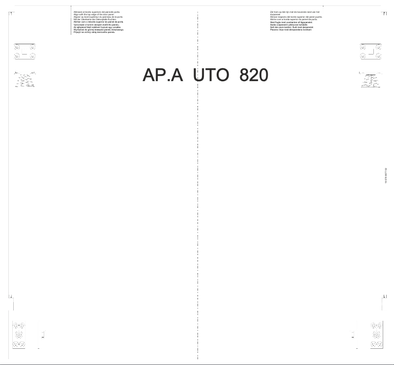 First page image of the manual for STA7234LFR