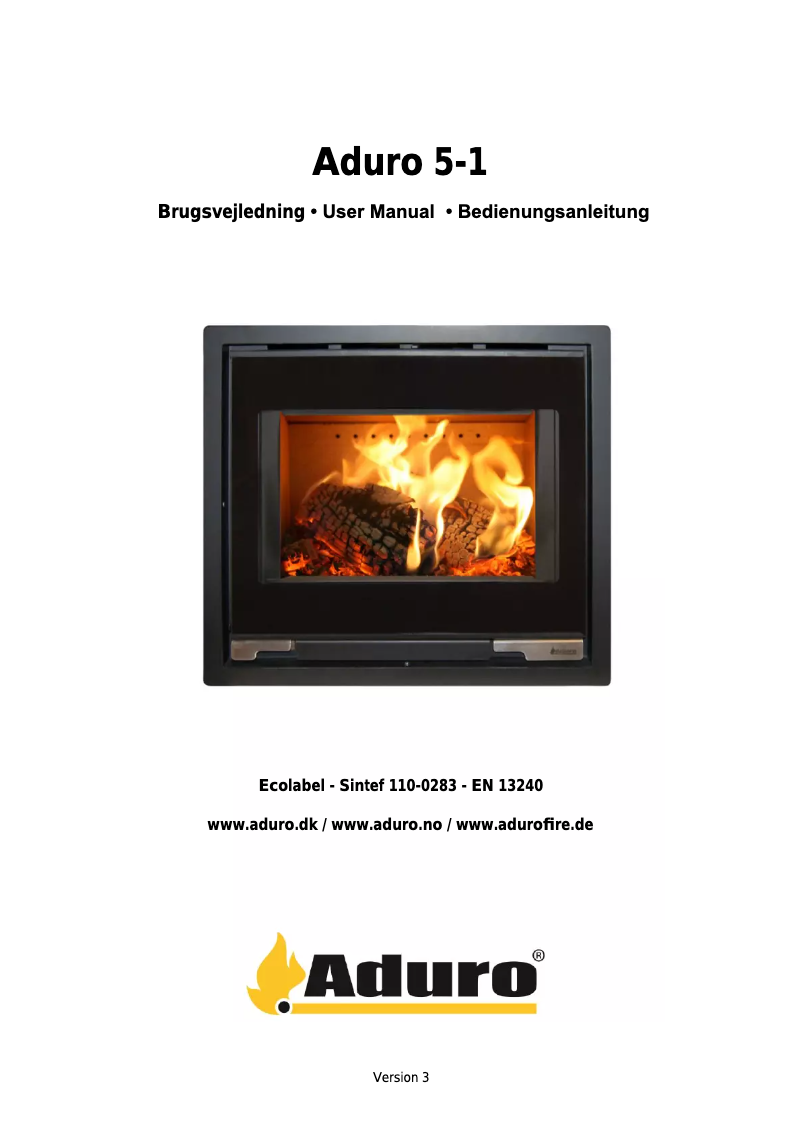 First page image of the manual for 5-1