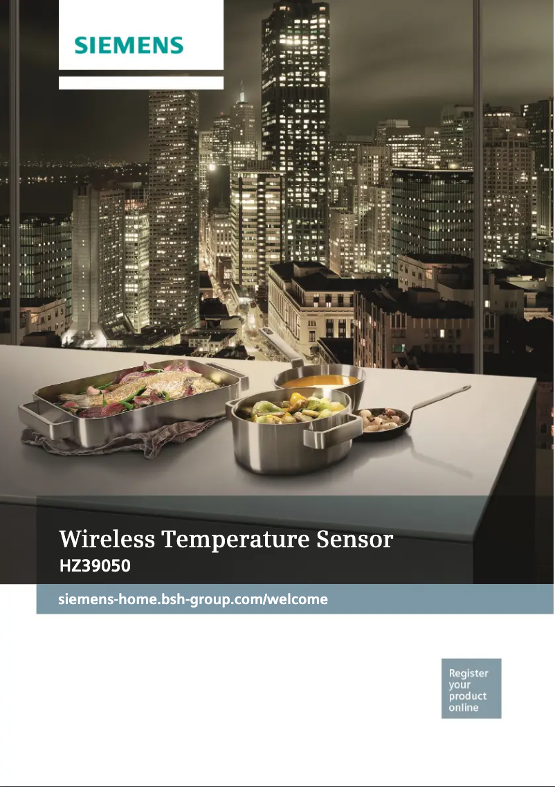 First page image of the manual for EX875KYW1E