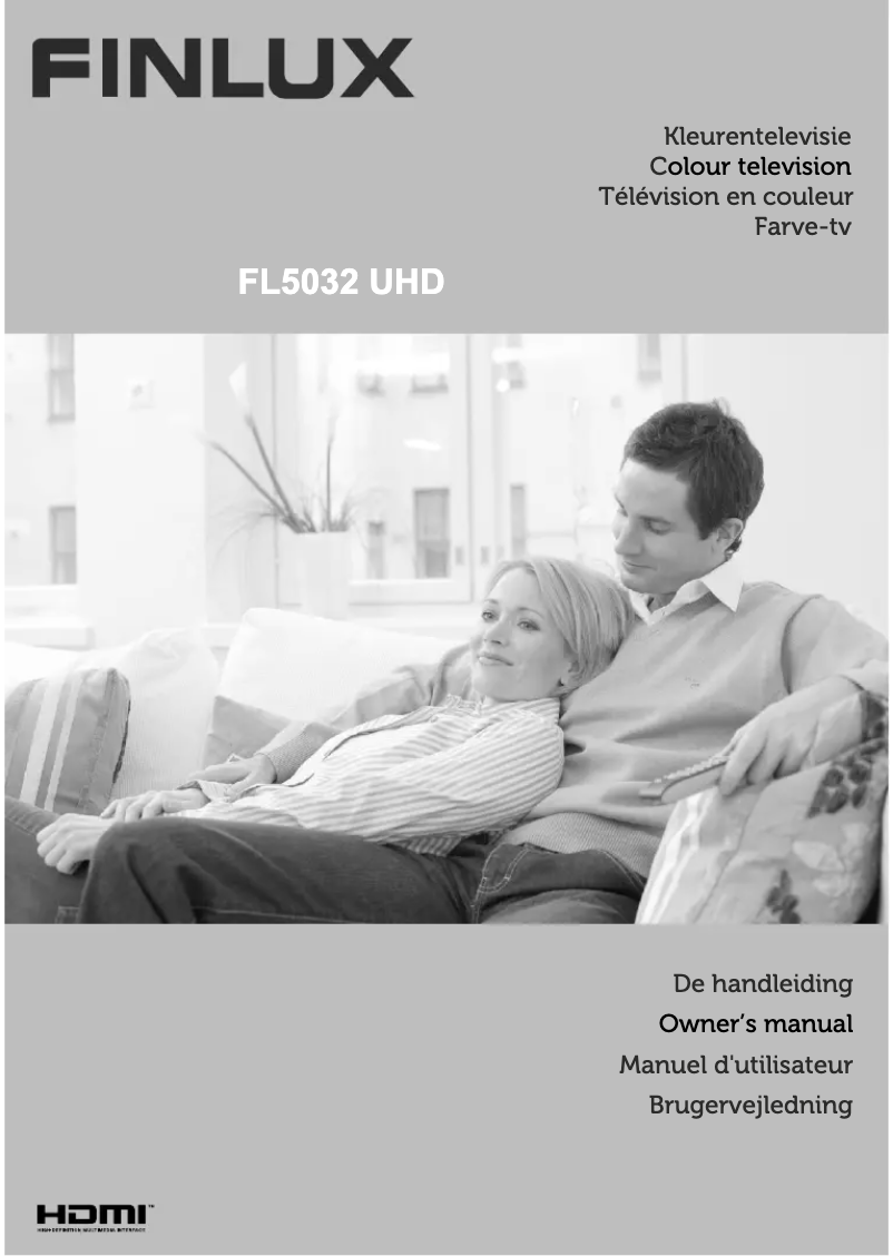 First page image of the manual for FL5032UHD