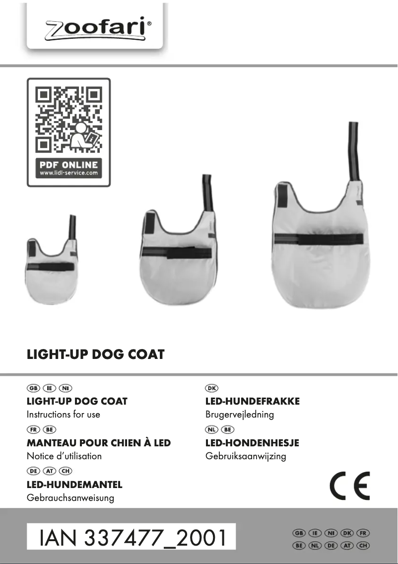 First page image of the manual for IAN 337477