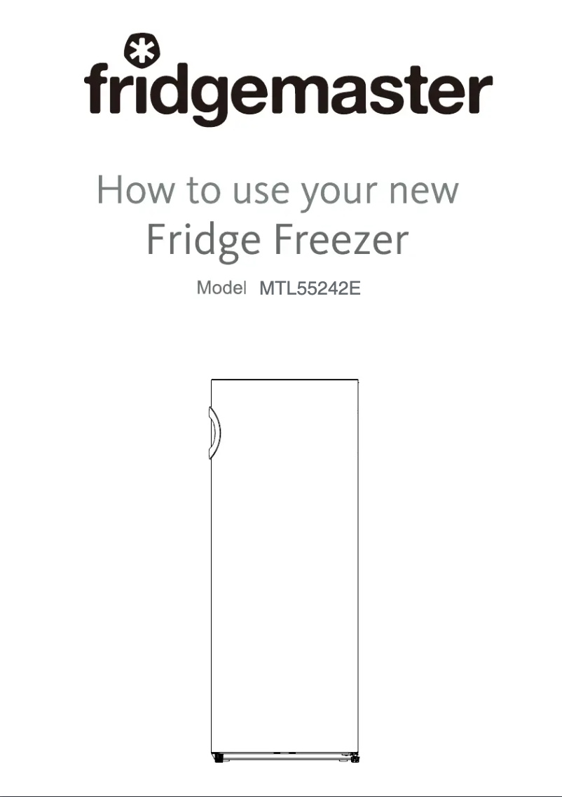 First page image of the manual for MTL55242E