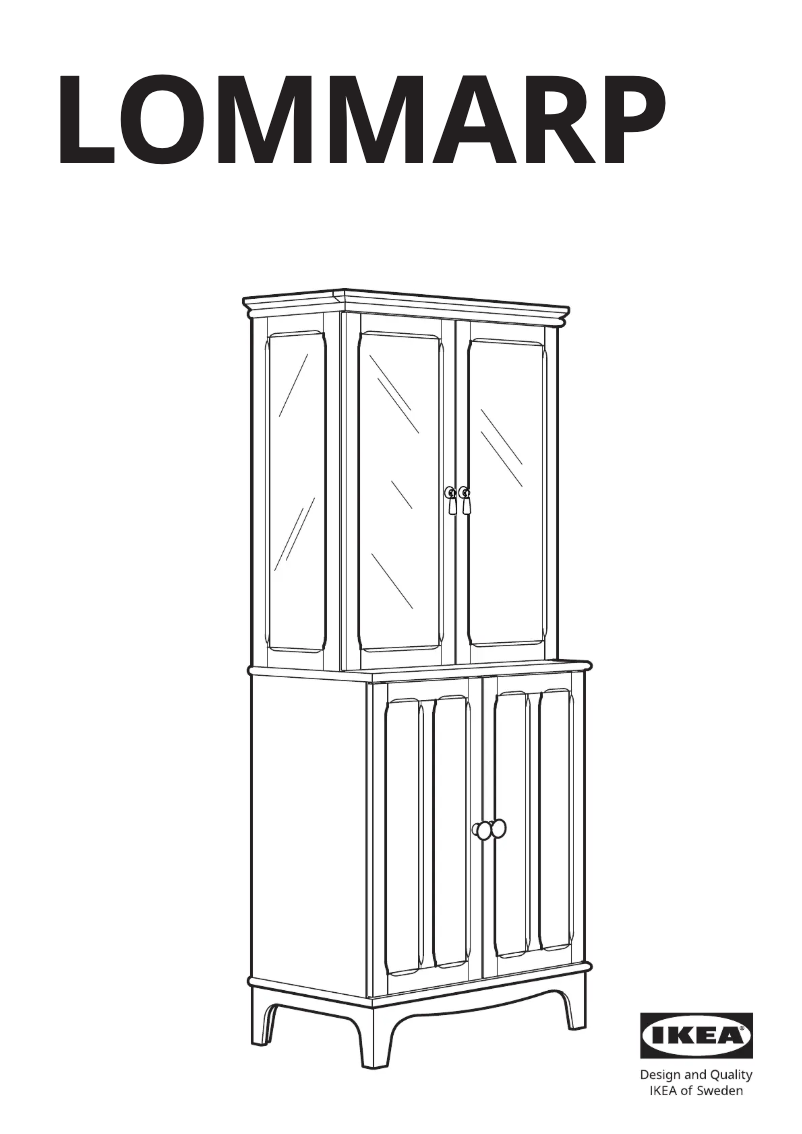 Page 1 of the manual User Manual Ikea LOMMARP 403.837.37