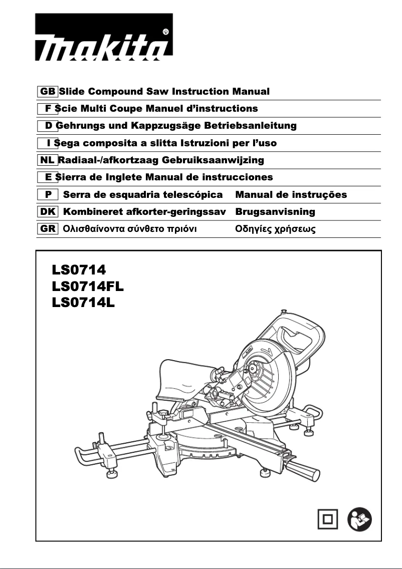 First page image of the manual for LS0714FLBN