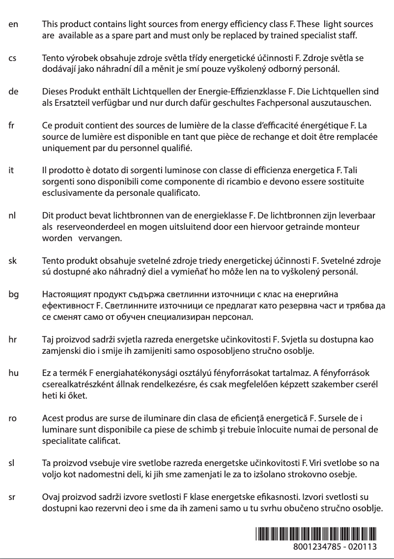 First page image of the manual for WD4HU541ES