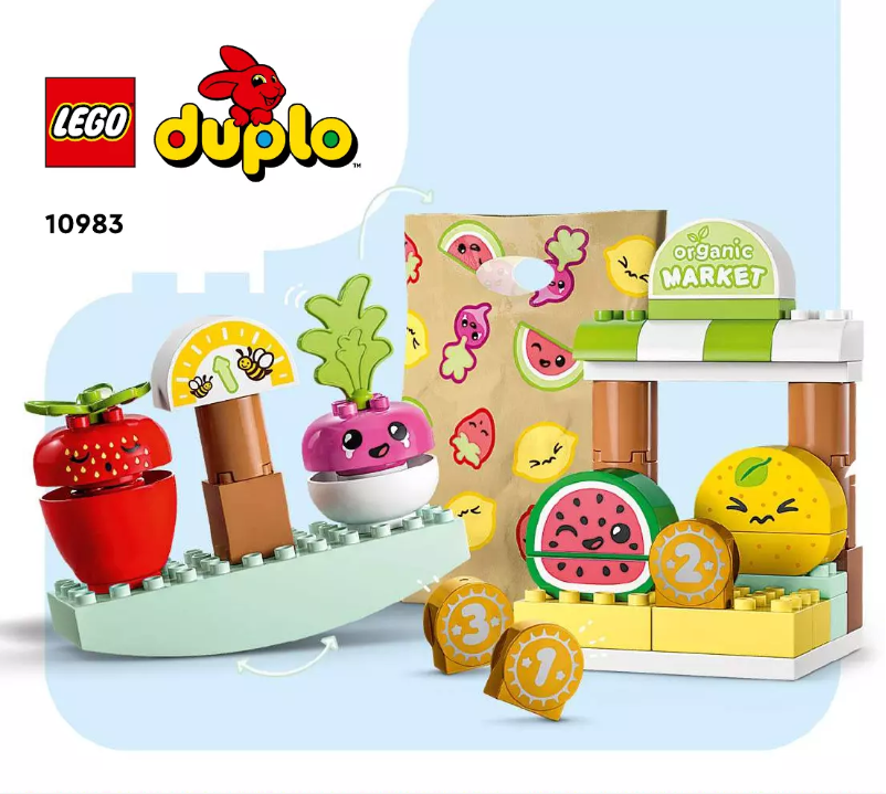 First page image of the manual for Duplo 10983