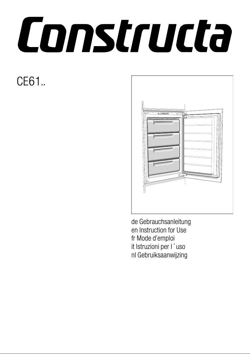 First page image of the manual for CE61243