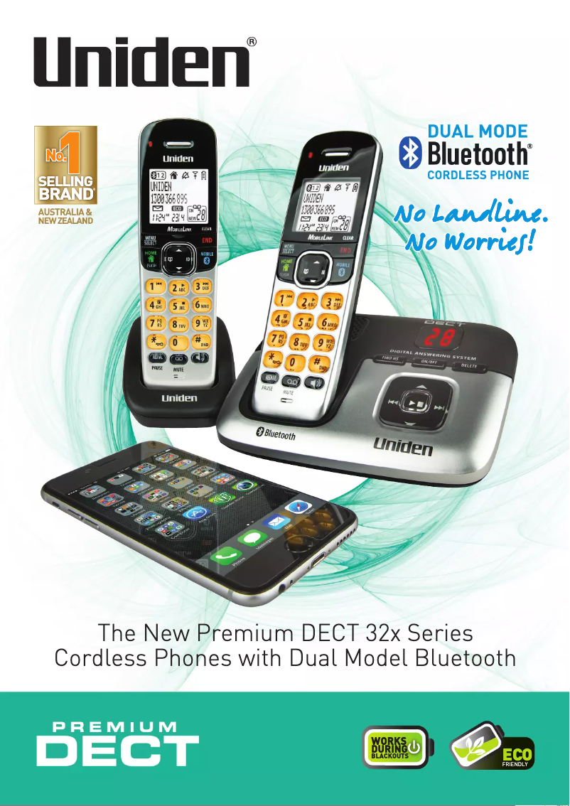 First page image of the manual for DECT 3236